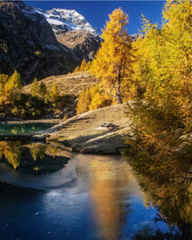Obra contemporánea nombrada « Lac », Hecho por MARC