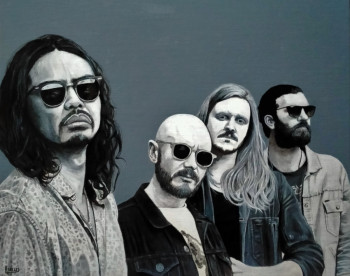 Obra contemporánea nombrada « TEMPER TRAP », Hecho por RICHY WAM K