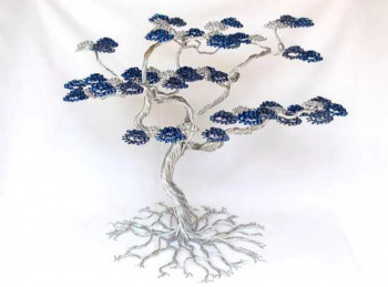 Obra contemporánea nombrada « Blue Tree », Hecho por TOM ALEXIS ROBERT