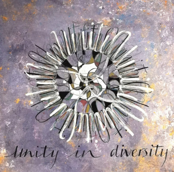 Obra contemporánea nombrada « Unity in diversity », Hecho por ANNE-SOPHIE DAVOLI