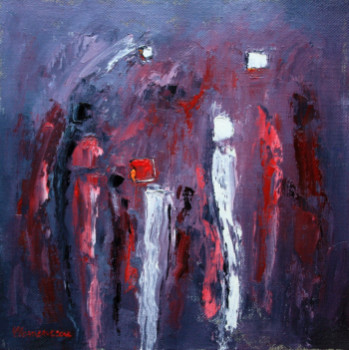 Obra contemporánea nombrada « Abstrait N°1246 », Hecho por JEAN-FRANçOIS CLEMENCEAU