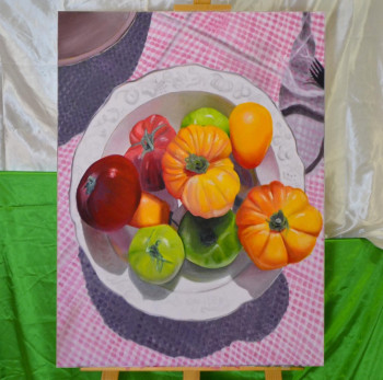 Obra contemporánea nombrada « Seasonal fruits », Hecho por MANON BLET