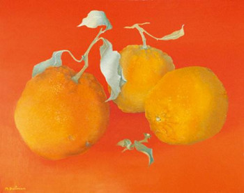 Obra contemporánea nombrada « Les oranges amères », Hecho por MARTHE BRILMAN