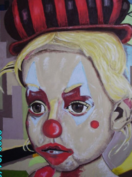 Obra contemporánea nombrada « clownette », Hecho por GUDAM