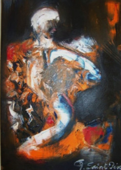 Obra contemporánea nombrada « Androgeno androgène », Hecho por GIO SAINT PERE