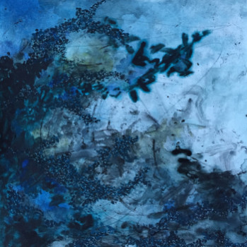 Obra contemporánea nombrada « Peinture 4951 », Hecho por ANNE GERBIER