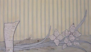 Obra contemporánea nombrada « Les mots pour le dire », Hecho por DEVAREWAERRE RéGINE