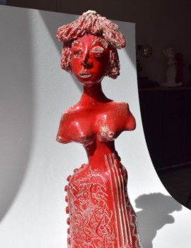 Obra contemporánea nombrada « STATUETTE N°4 », Hecho por CT