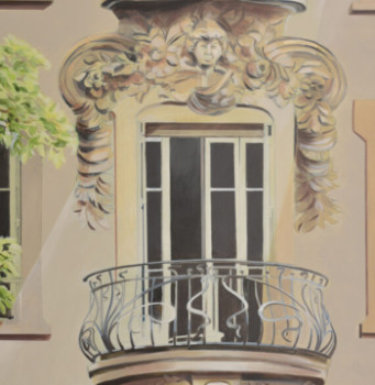 Obra contemporánea nombrada « Façade rococo », Hecho por GILLEROY