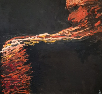 Obra contemporánea nombrada « FUSION (John Coltrane) », Hecho por ARENA