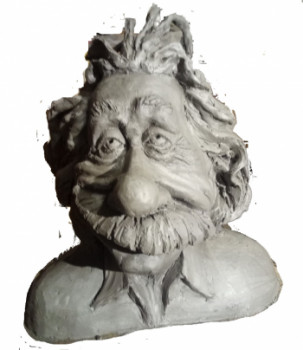 Obra contemporánea nombrada « Einstein », Hecho por PESSO