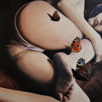 Obra contemporánea nombrada « marion », Hecho por DEMUTH