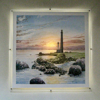 Obra contemporánea nombrada « Bretagne.Phare de l'Île Vierge », Hecho por LAULPIC