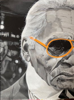 Obra contemporánea nombrada « « Karl » », Hecho por FRUNCK