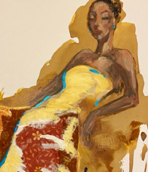 Obra contemporánea nombrada « Be worthy », Hecho por SOLVEIG