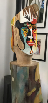 Obra contemporánea nombrada « Totem », Hecho por LUCAE