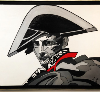 Obra contemporánea nombrada « Bonaparte », Hecho por ANGELSON