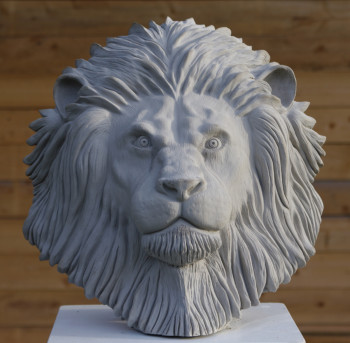 Obra contemporánea nombrada « Lion 2 », Hecho por ZEF