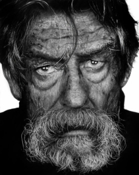 Obra contemporánea nombrada « John Hurt », Hecho por ELISE HORSCH