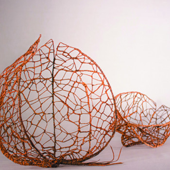 Obra contemporánea nombrada « Physalis », Hecho por MYRIAM ROUX