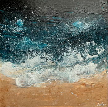 Obra contemporánea nombrada « La vague. », Hecho por LIILY