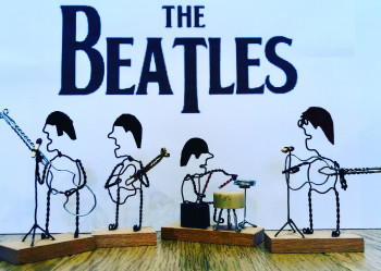 Obra contemporánea nombrada « The Beatles », Hecho por MUSELET_MAN