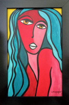 Obra contemporánea nombrada « ZELINE », Hecho por LAURENCE LBN
