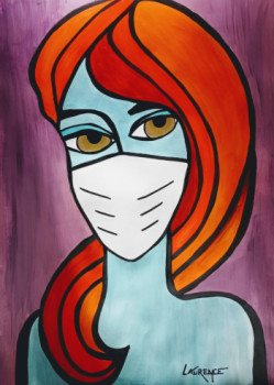 Obra contemporánea nombrada « EVE », Hecho por LAURENCE LBN