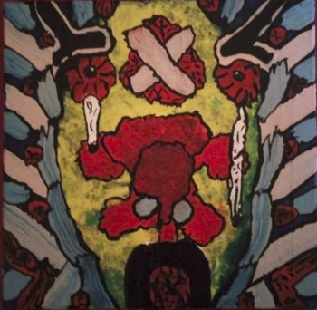 Obra contemporánea nombrada « autoportrait », Hecho por A. F. AG. NèS.