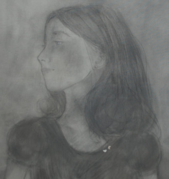 Obra contemporánea nombrada « Nina », Hecho por ANNE ROUSSEAU