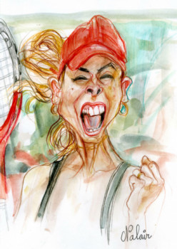 Obra contemporánea nombrada « Alizée Cornet », Hecho por NALAIR