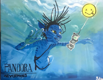 Obra contemporánea nombrada « Pandora nevermind », Hecho por CHAPRON SABINE