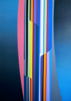 Obra contemporánea nombrada « kaleidoscope », Hecho por PADDY