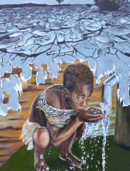 Obra contemporánea nombrada « I am thirsty ! », Hecho por AMBRE KALèNE