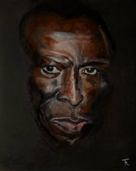 Obra contemporánea nombrada « Miles Davis », Hecho por FRANçOIS RENé