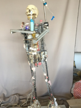 Obra contemporánea nombrada « L'homme dentaire 1 », Hecho por ELU3