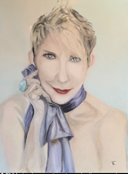 Obra contemporánea nombrada « Joyce DiDonato », Hecho por FRANçOIS RENé