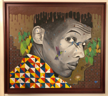 Obra contemporánea nombrada « Stromae 7 ( Chocolarme ) », Hecho por FRANK