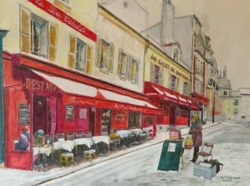 IL NEIGE PLACE DU TERTRE, BRR En el sitio ARTactif