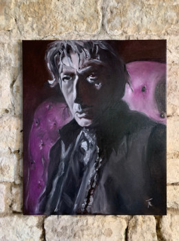 Obra contemporánea nombrada « Alain Bashung », Hecho por FRANçOIS RENé