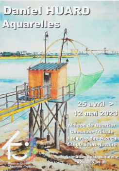 Obra contemporánea nombrada « Expo perso à St-Nazaire (44) », Hecho por DANIEL HUARD