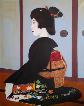 Obra contemporánea nombrada « GEIKO », Hecho por FABRICE DURIEUX