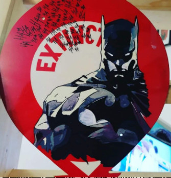 Obra contemporánea nombrada « BATMAN », Hecho por ART OF HASS