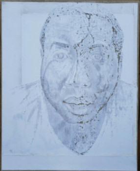 Obra contemporánea nombrada « Portrait de Michel Zecler - Portrait of Michel Zecler », Hecho por LAWRENCE