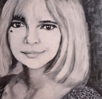 Obra contemporánea nombrada « Un air de France Gall », Hecho por BRIGI'ART