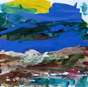 Paysage abstrait provençal En el sitio ARTactif