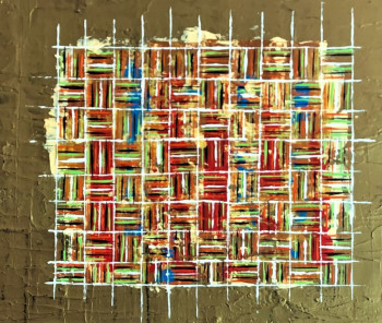 Obra contemporánea nombrada « Inspiration Latino américaine », Hecho por ROBERT CROIZET