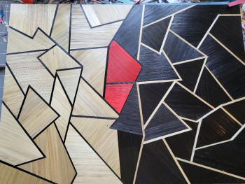 Obra contemporánea nombrada « Coeur », Hecho por CRéATIONS KL