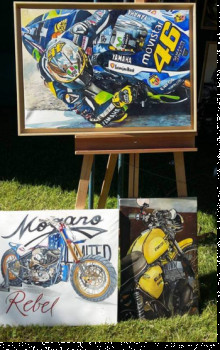 Obra contemporánea nombrada « VR 46 », Hecho por SESAME