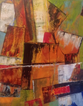 Obra contemporánea nombrada « Voiles », Hecho por FRANCK BAUDY